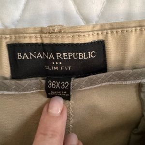 Men’s Banana Republic chinos